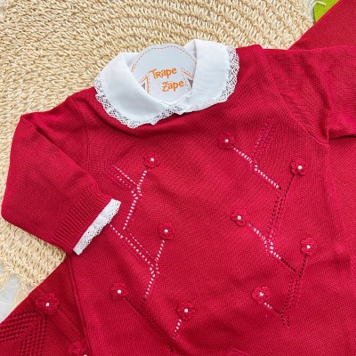 Saída de Maternidade Maria Eduarda - Vermelho